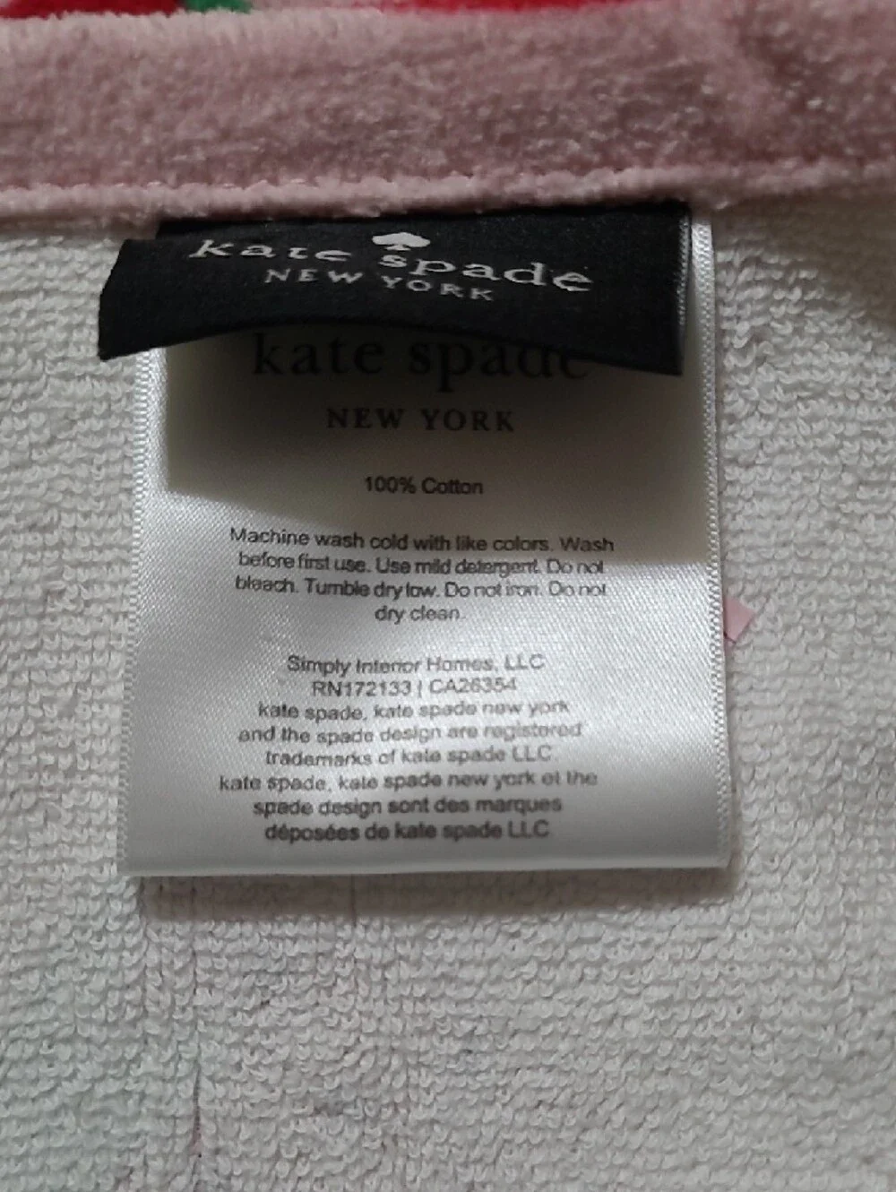 Kate Spade New Strawberries Beach Towel